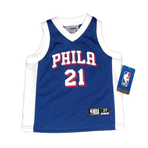 Joel Embiid Philadelphia 76ers Baby Infant Jersey Sz. 3T New Nba - Picture 1 of 3